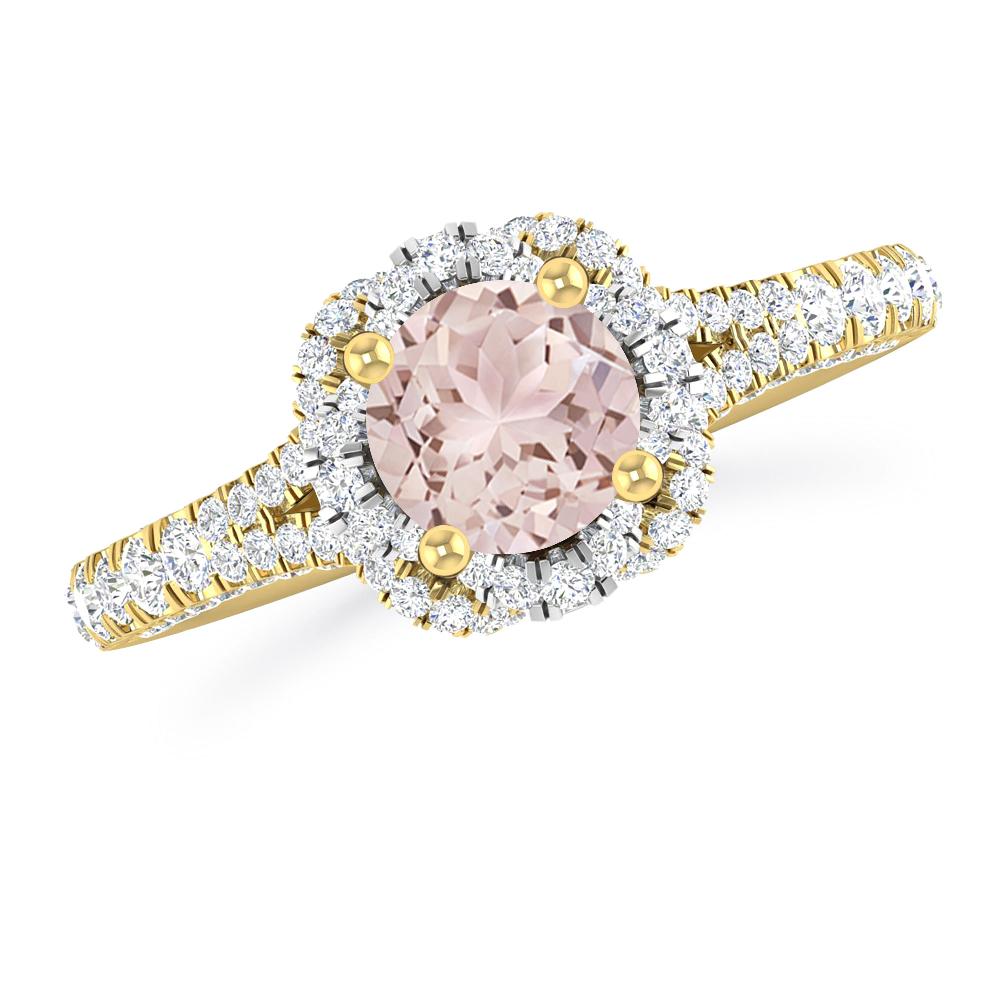 Yellow Gold - Morganite