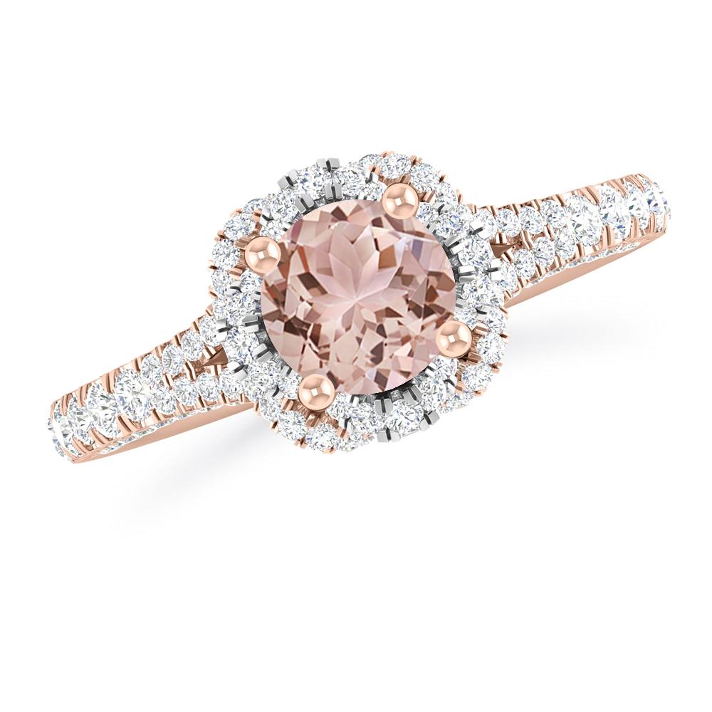 Rose Gold - Morganite