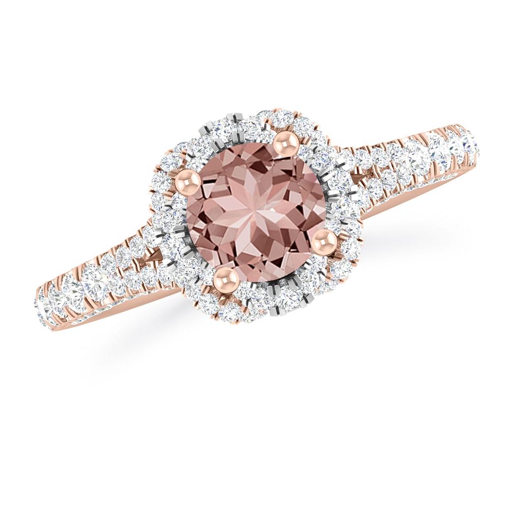 Rose Gold - Morganite