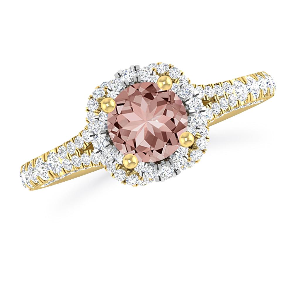 Yellow Gold - Morganite