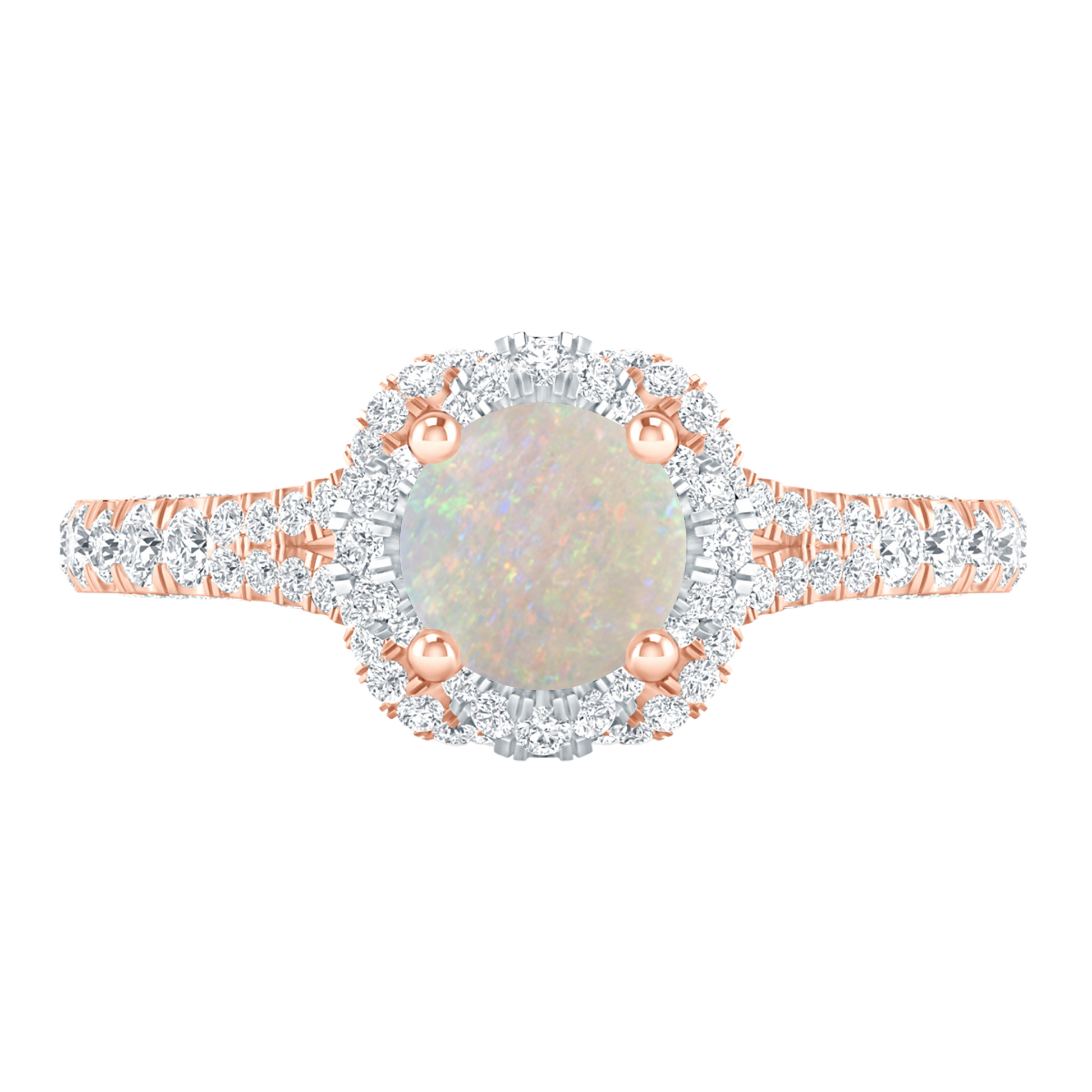 Rose Gold - Opal