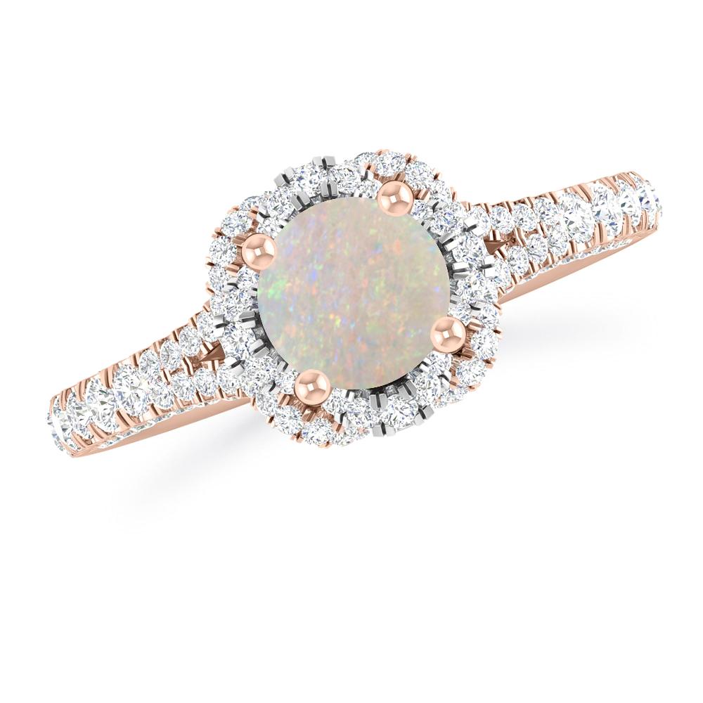 Rose Gold - Opal