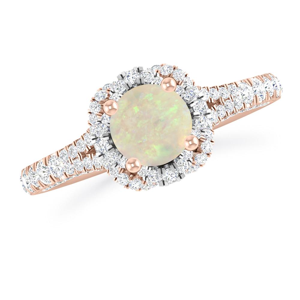 Rose Gold - Opal