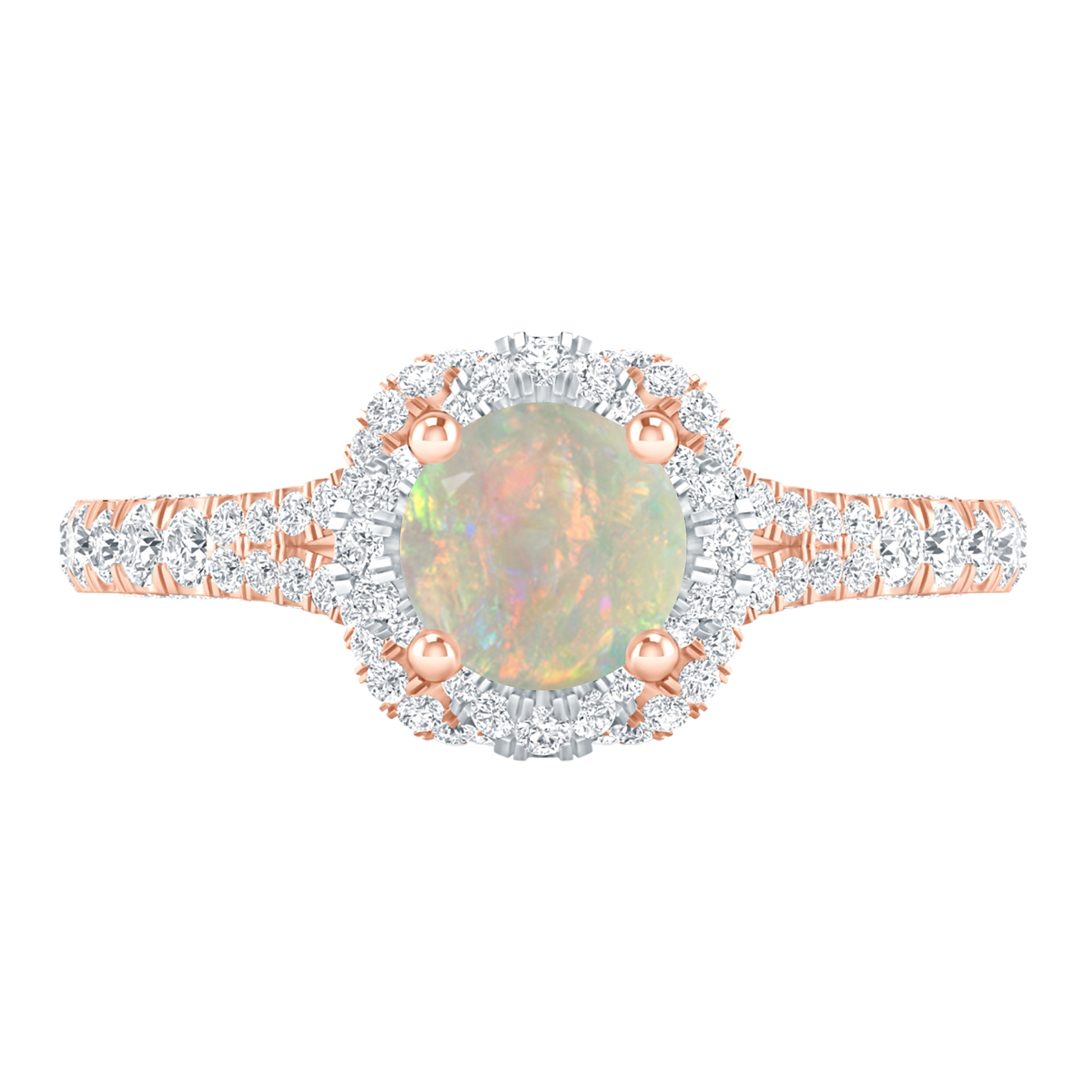 Rose Gold - Opal