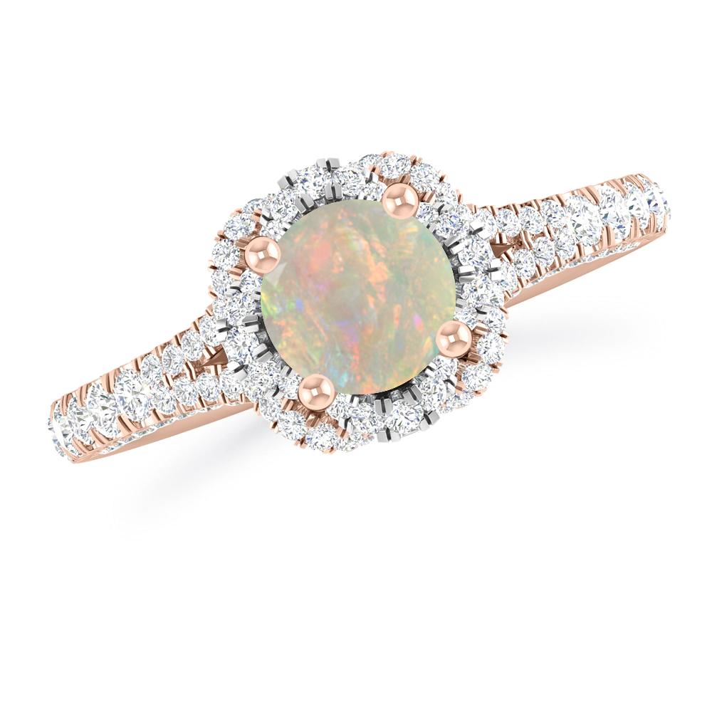 Rose Gold - Opal