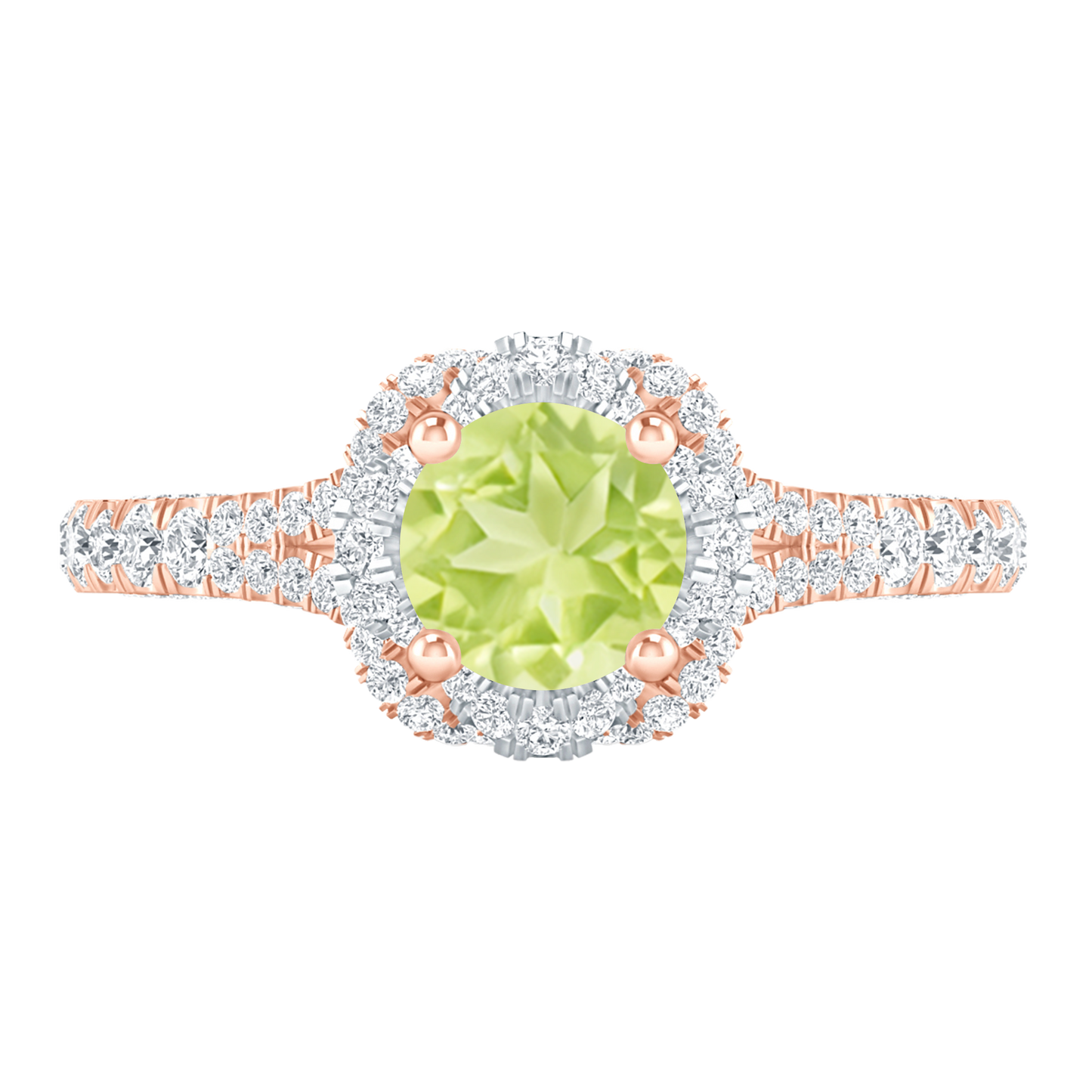 Rose Gold - Peridot