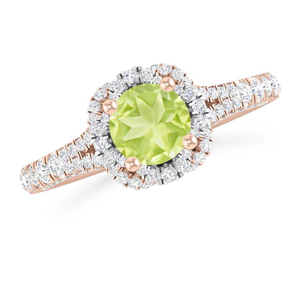 Rose Gold - Peridot