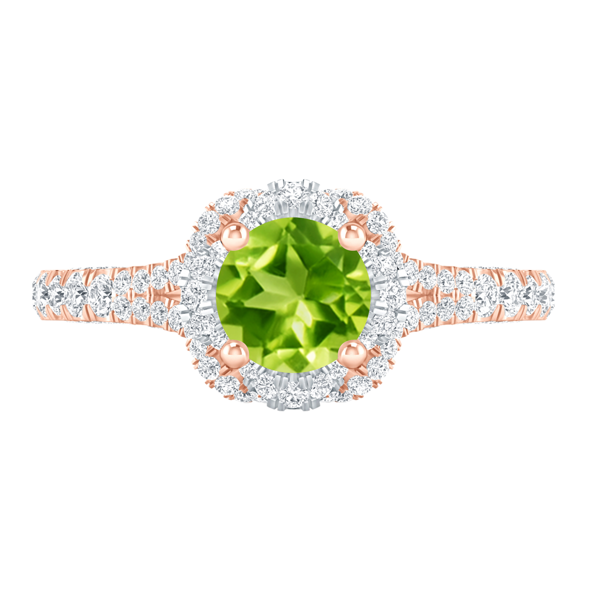 Rose Gold - Peridot