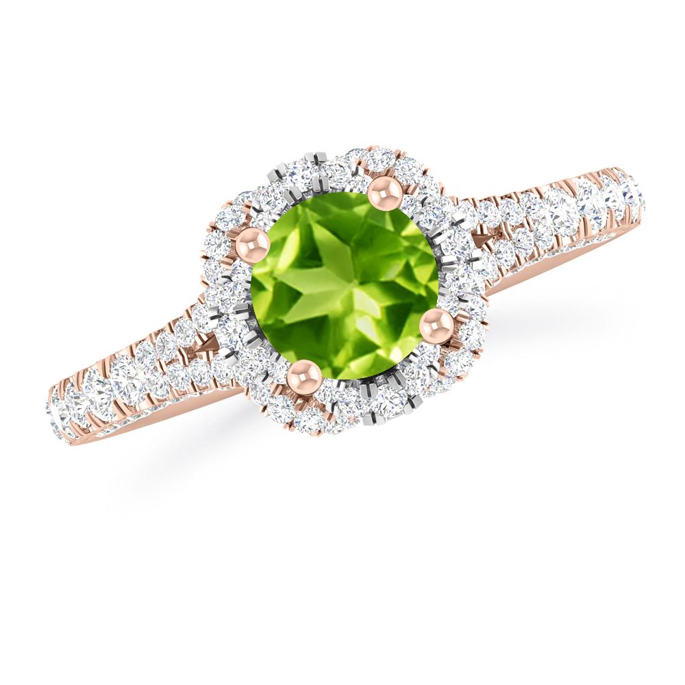 Rose Gold - Peridot