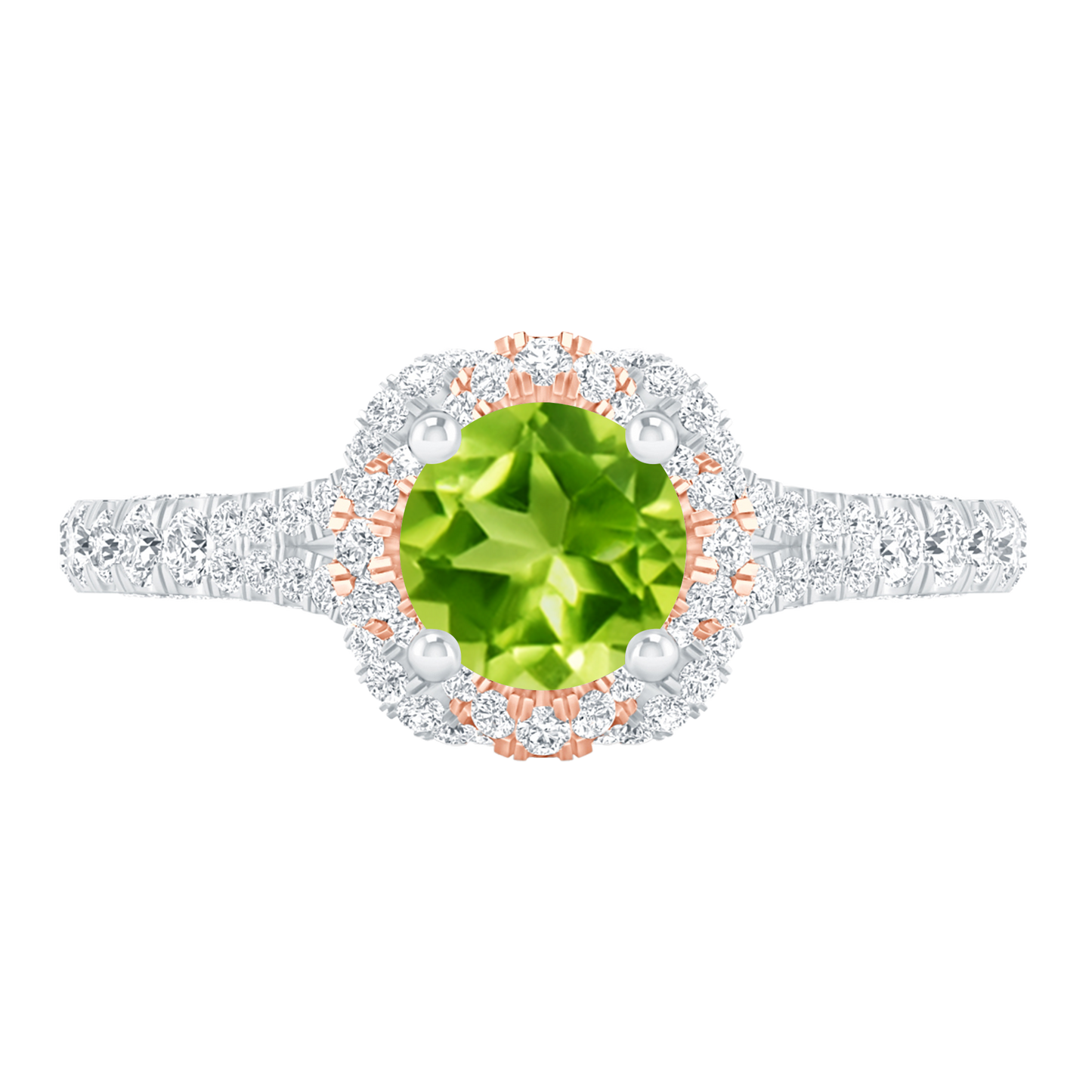 White Gold - Peridot