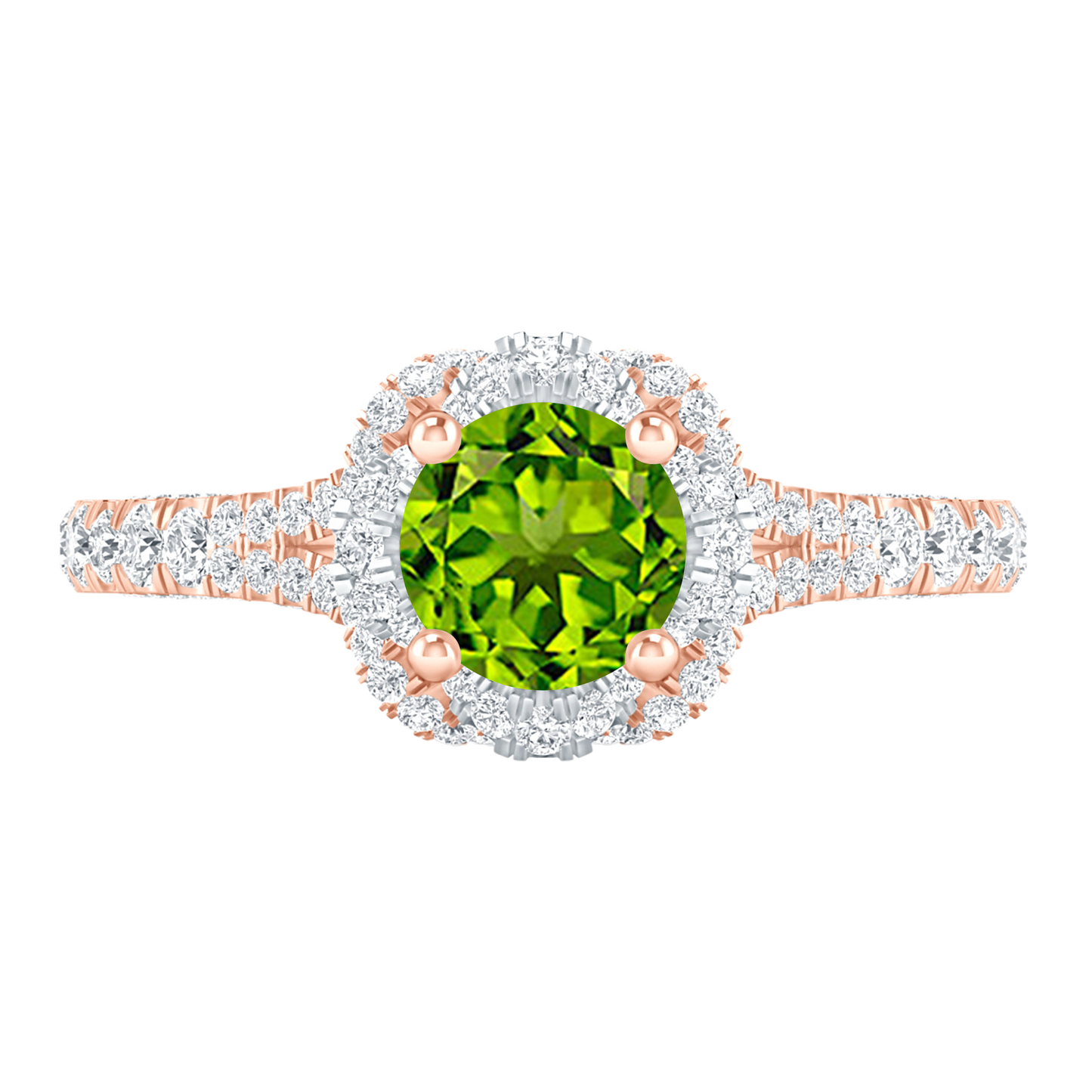 Rose Gold - Peridot