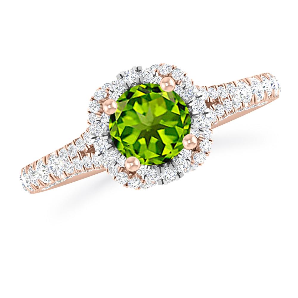 Rose Gold - Peridot