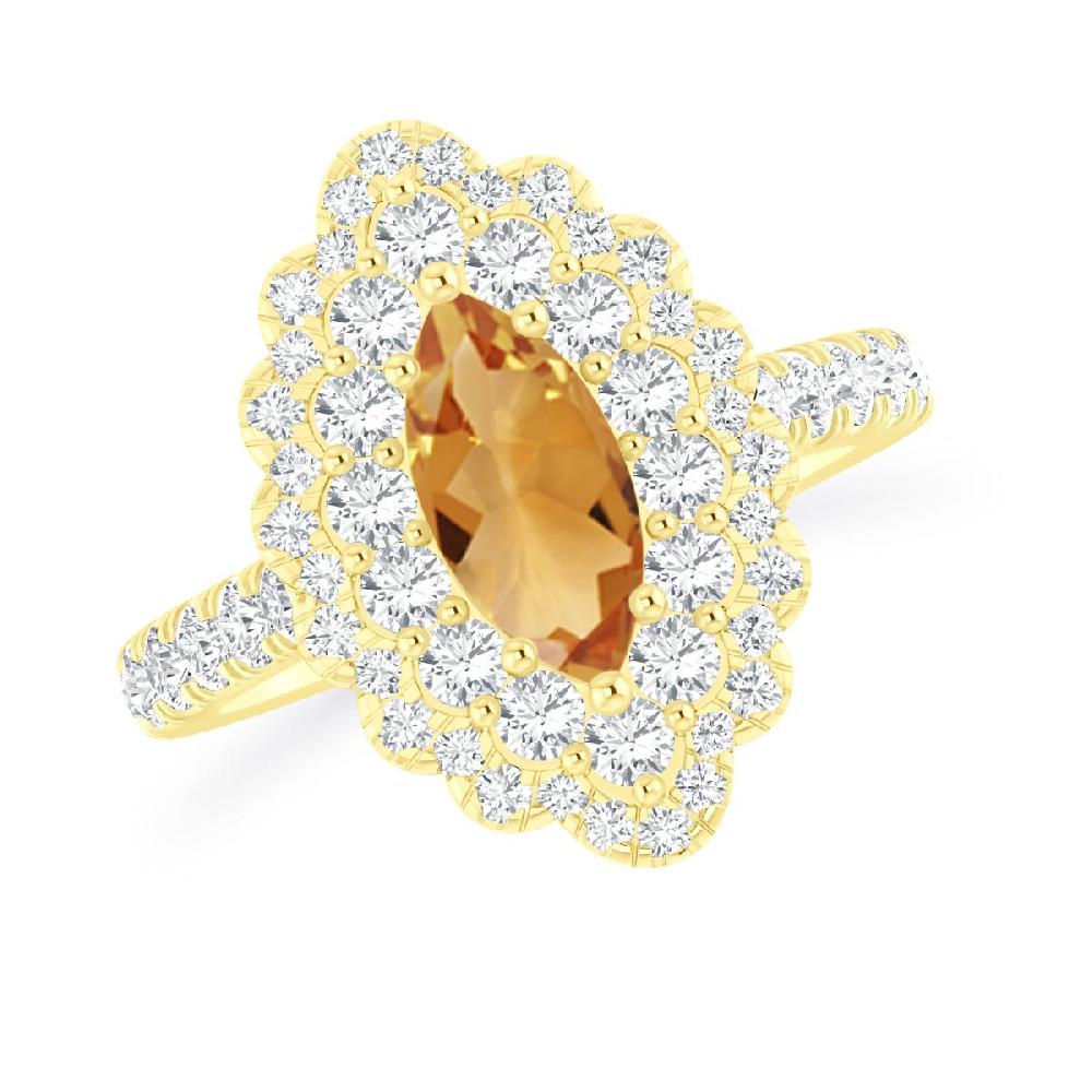 Yellow Gold - Citrine