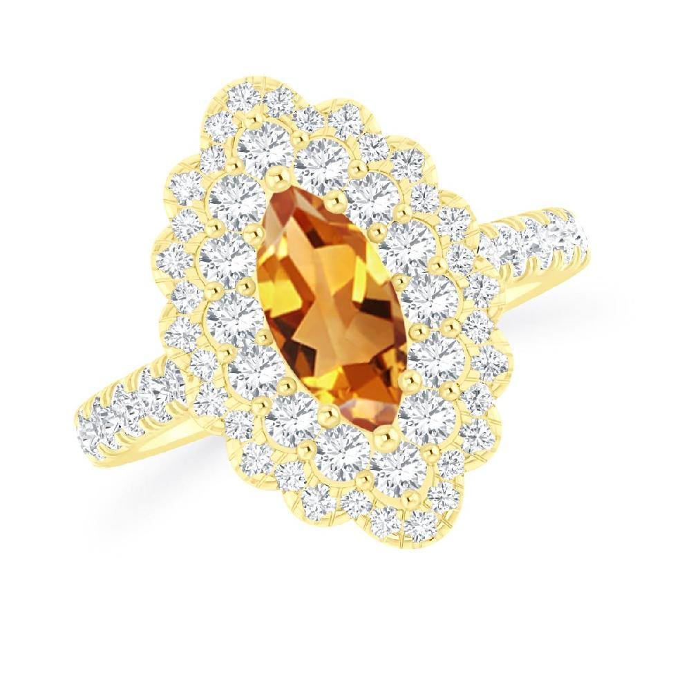 Yellow Gold - Citrine