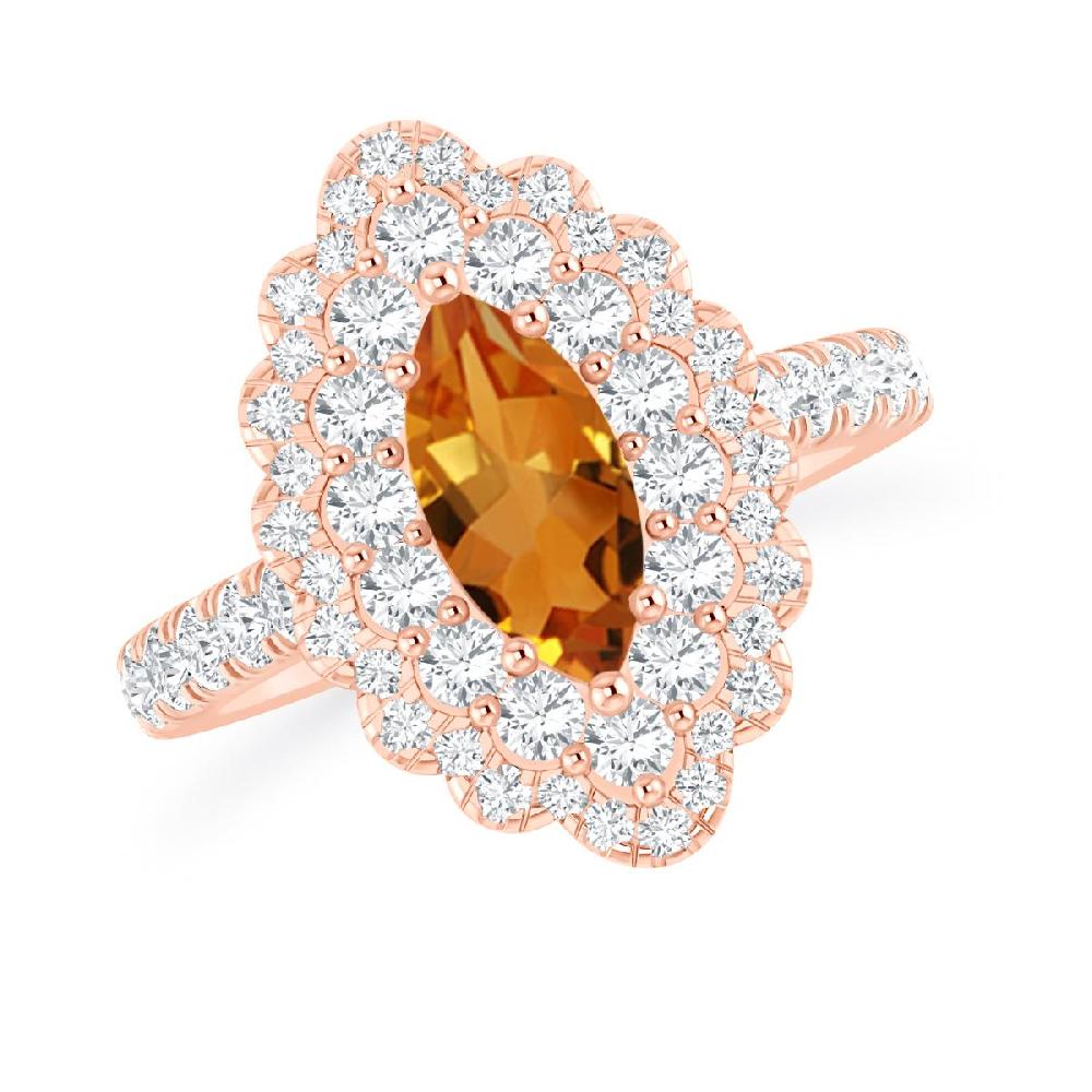 Rose Gold - Citrine