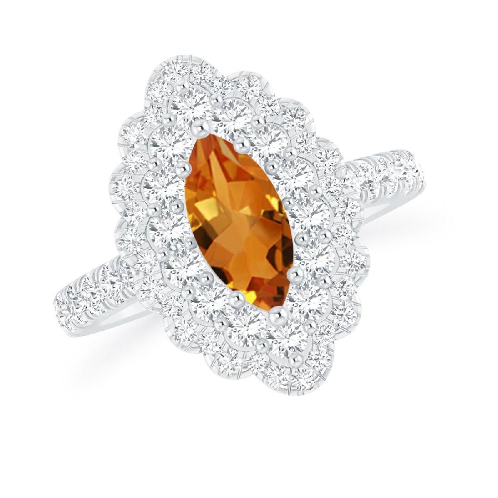 White Gold - Citrine