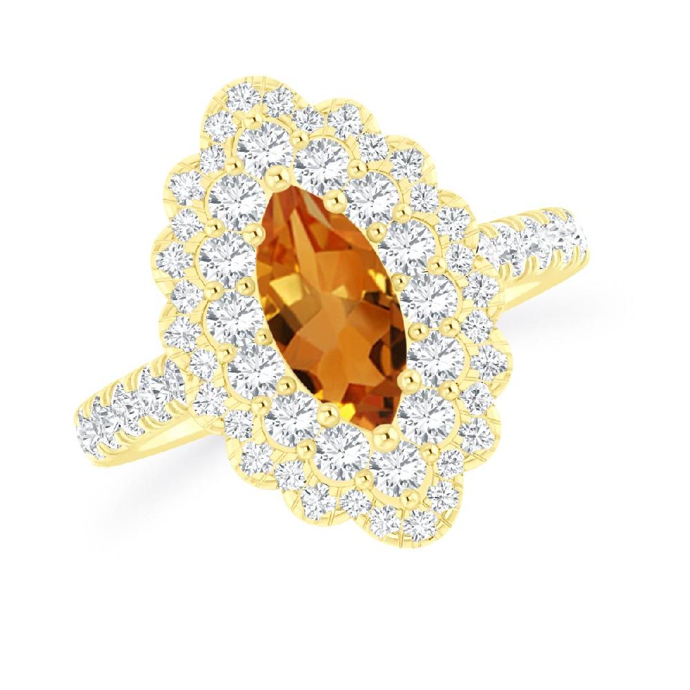 Yellow Gold - Citrine