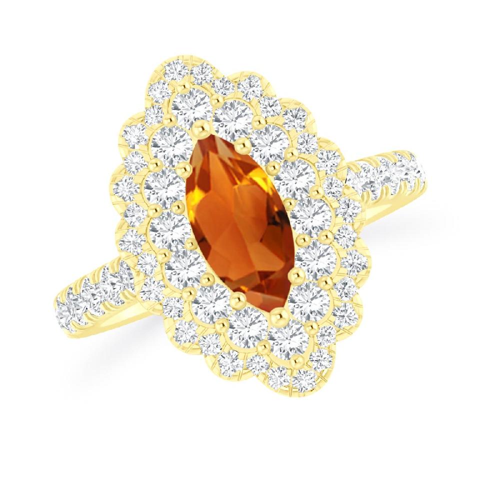 Yellow Gold - Citrine