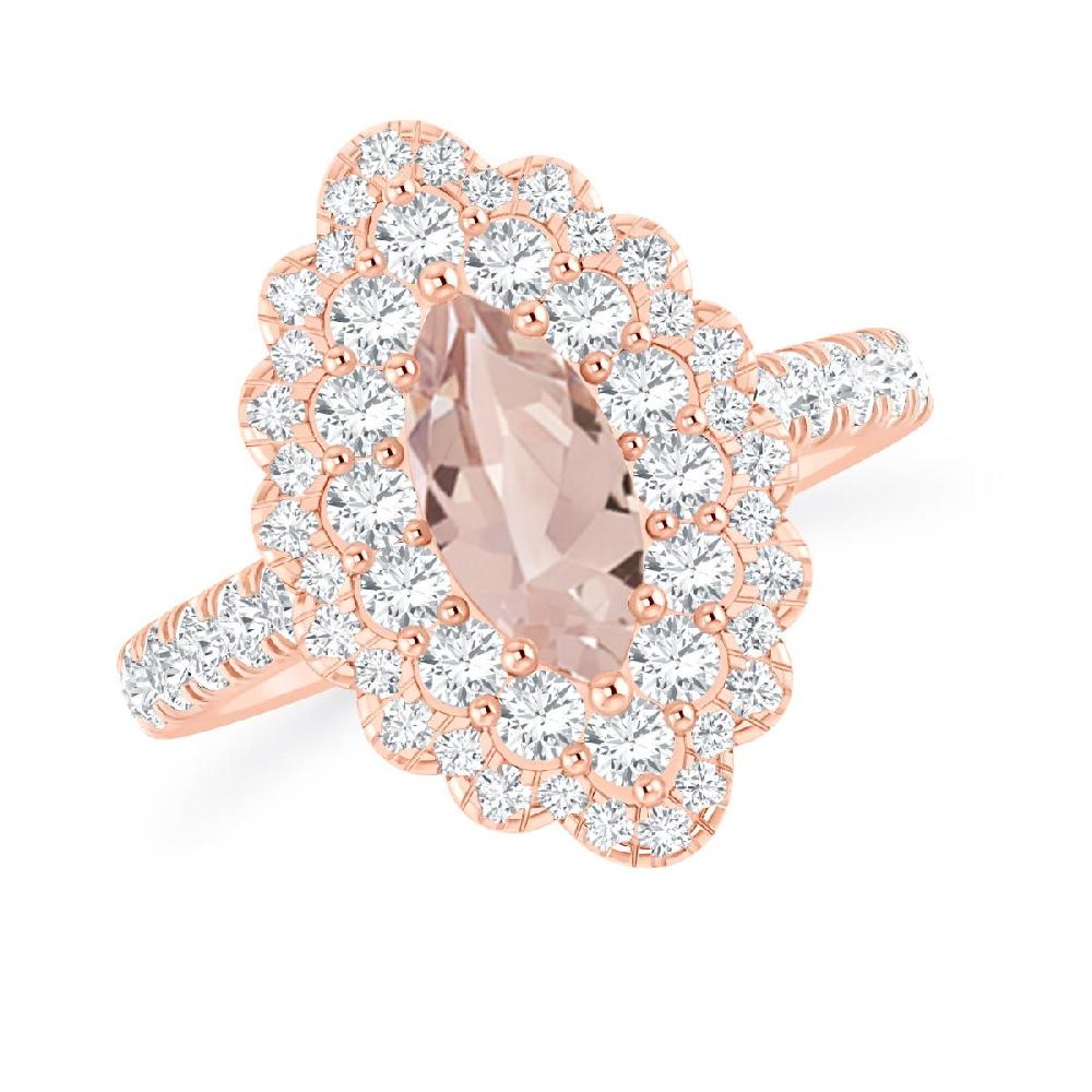 Rose Gold - Morganite