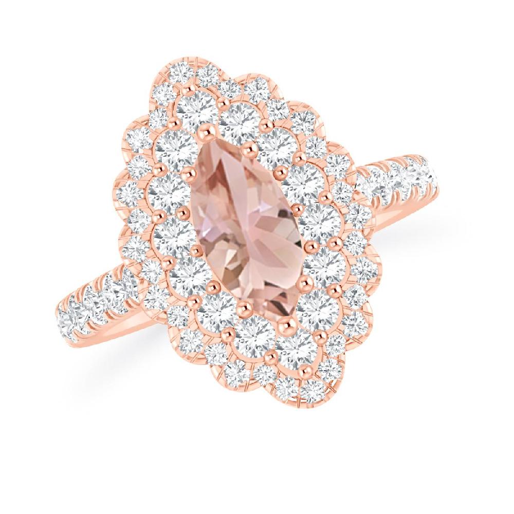 Rose Gold - Morganite