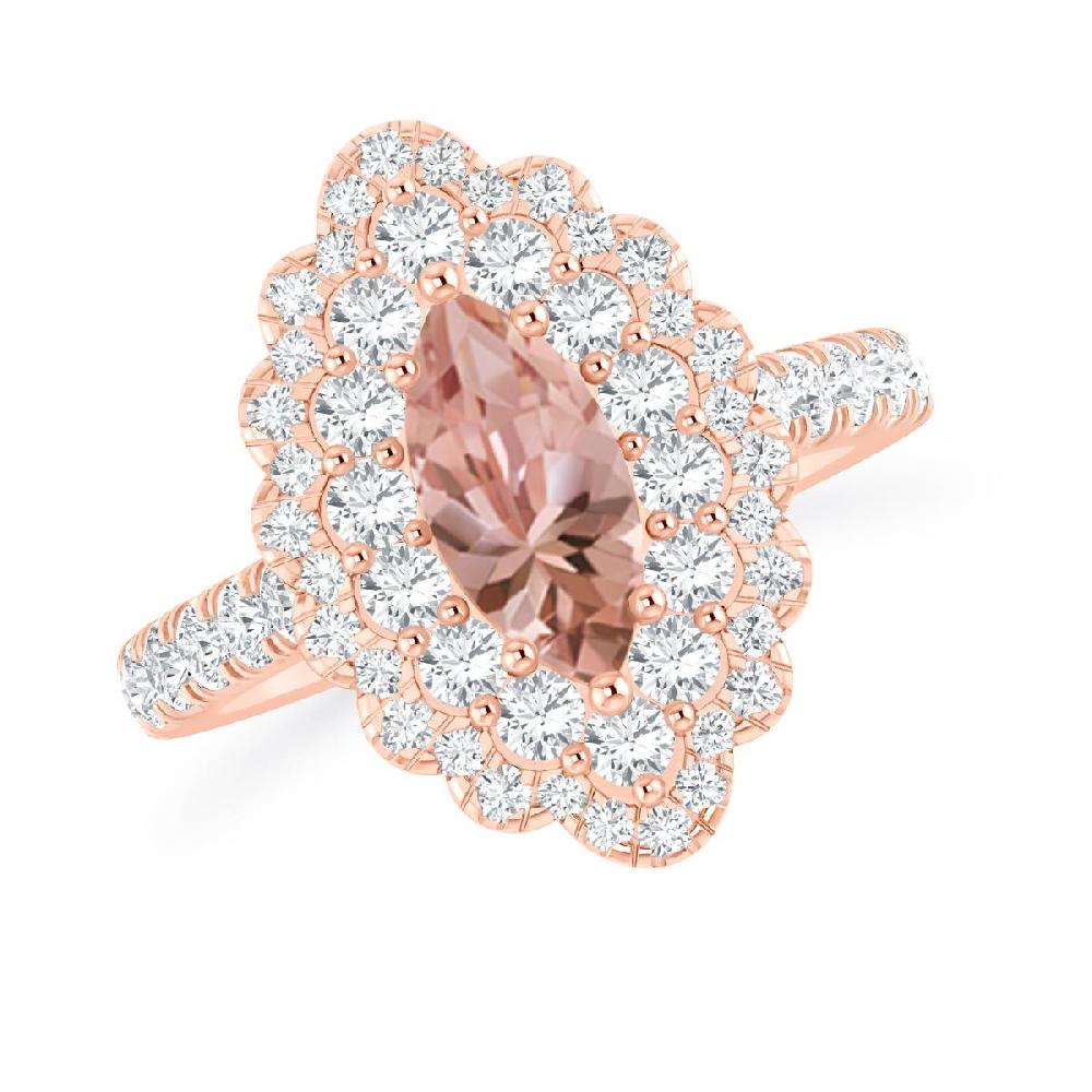 Rose Gold - Morganite