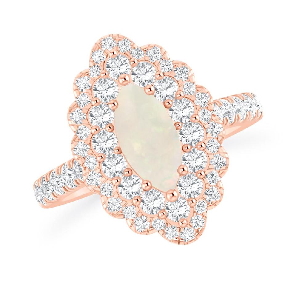 Rose Gold - Opal