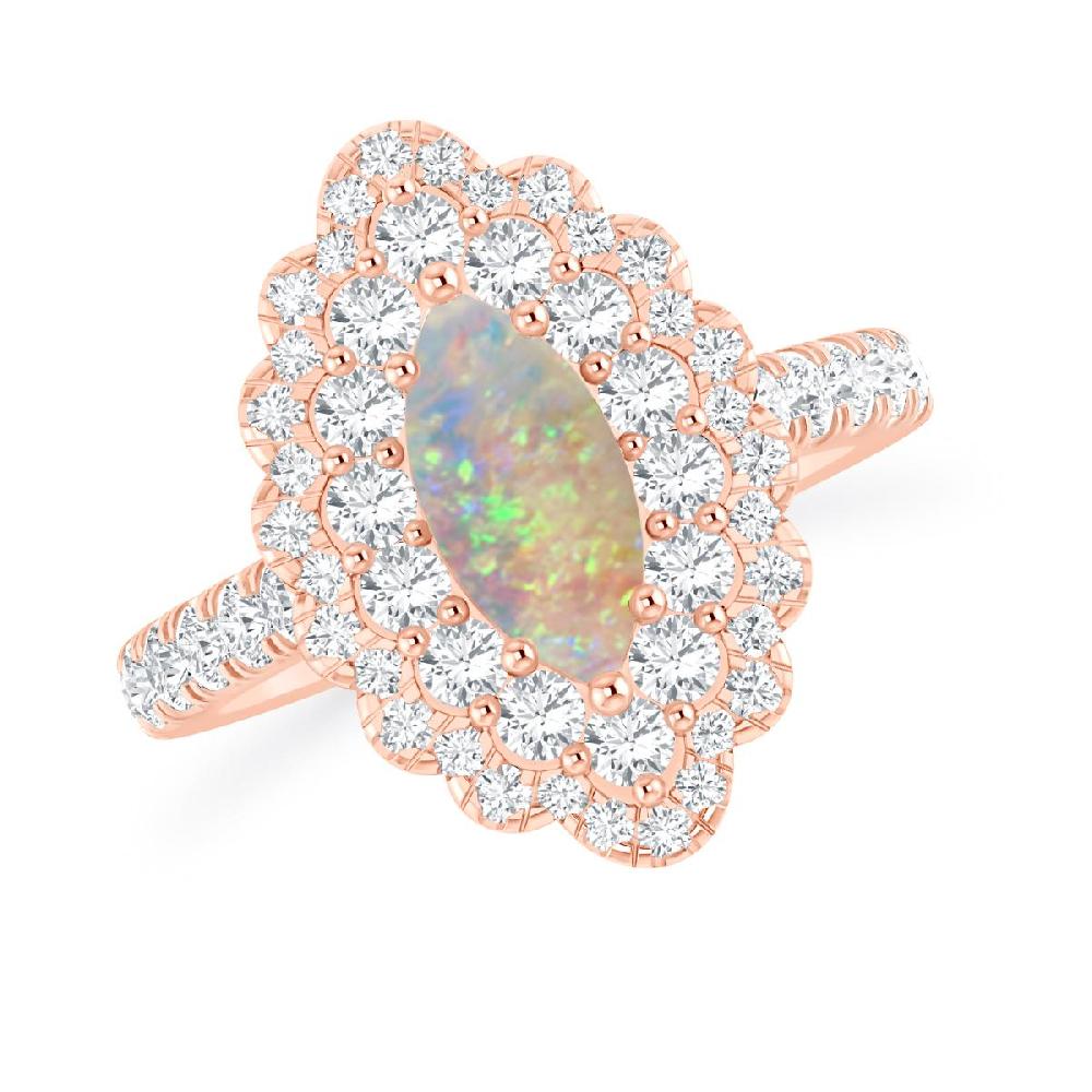 Rose Gold - Opal