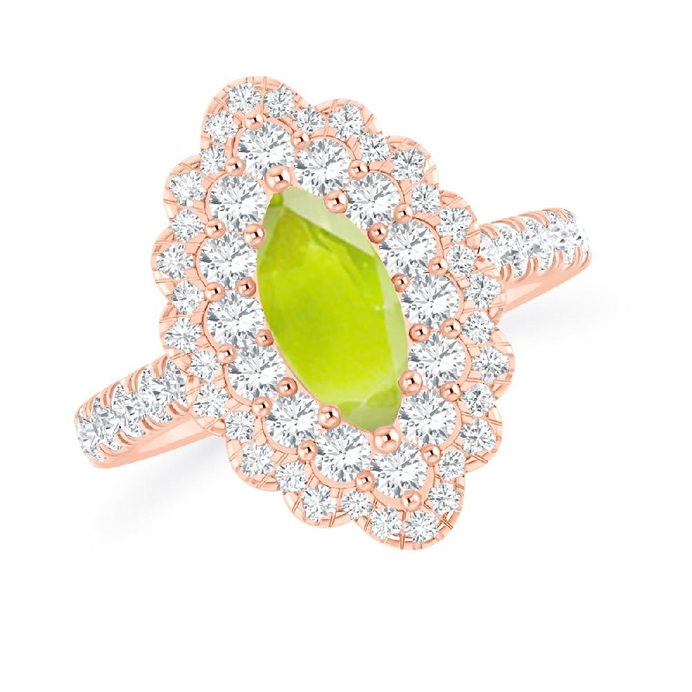 Rose Gold - Peridot