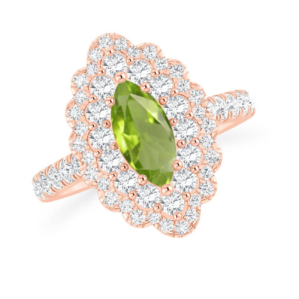 Rose Gold - Peridot