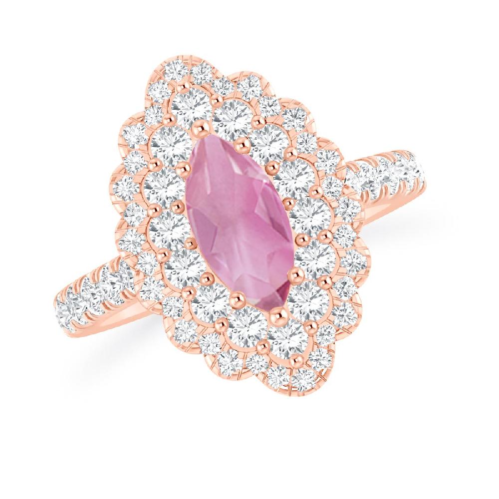 Rose Gold - Pink Tourmaline