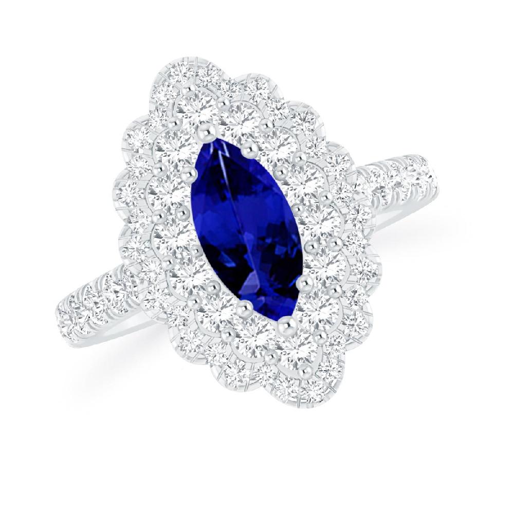 White Gold - Tanzanite