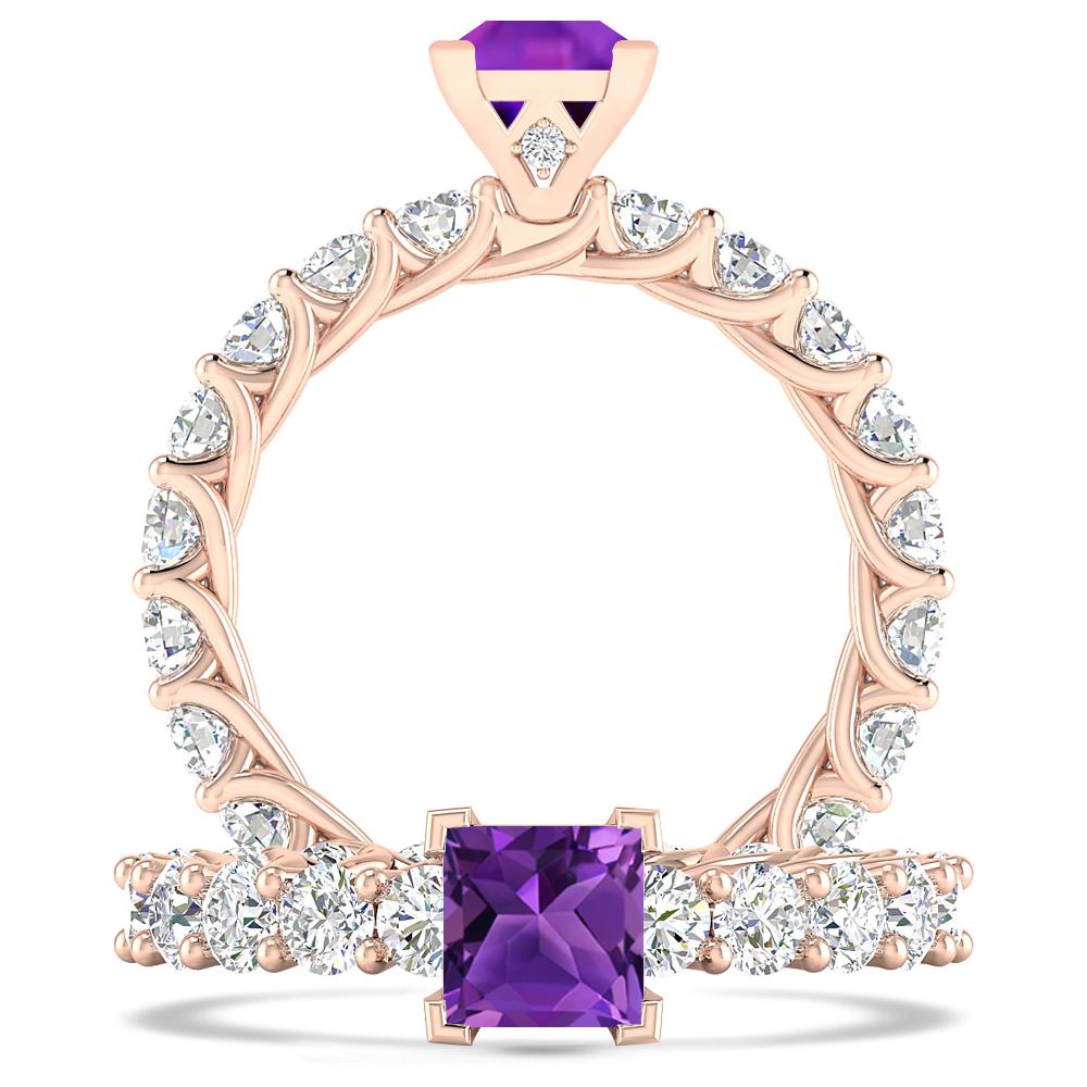 Rose Gold - Amethyst