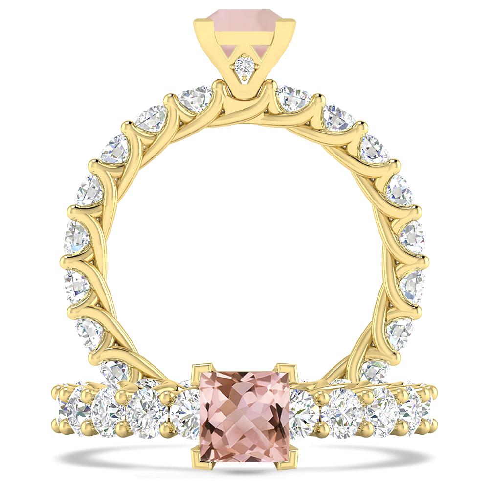 Yellow Gold - Morganite