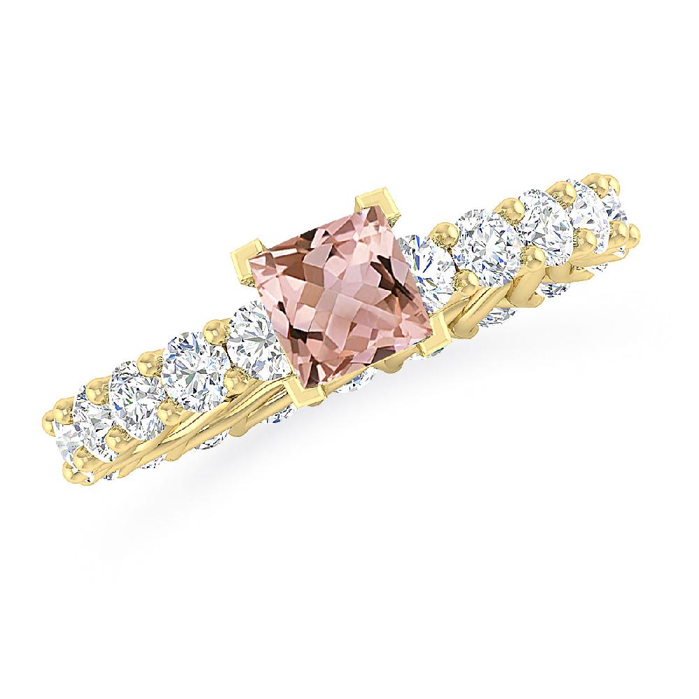 Yellow Gold - Morganite