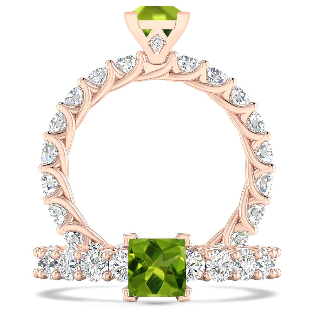 Rose Gold - Peridot