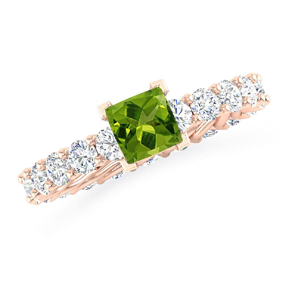 Rose Gold - Peridot