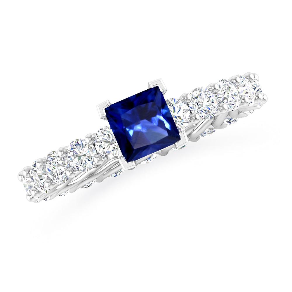 White Gold - Sapphire