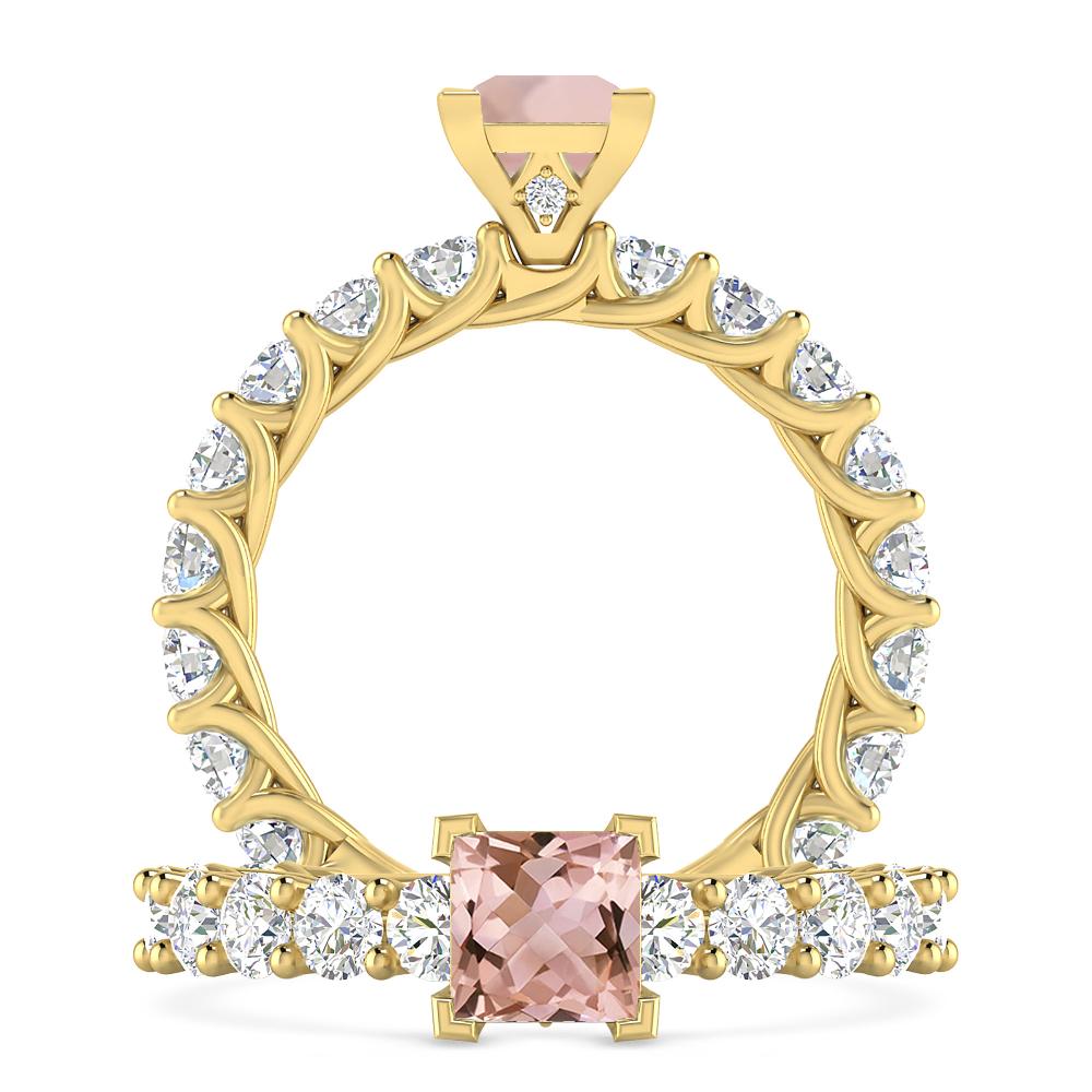 Yellow Gold - Morganite