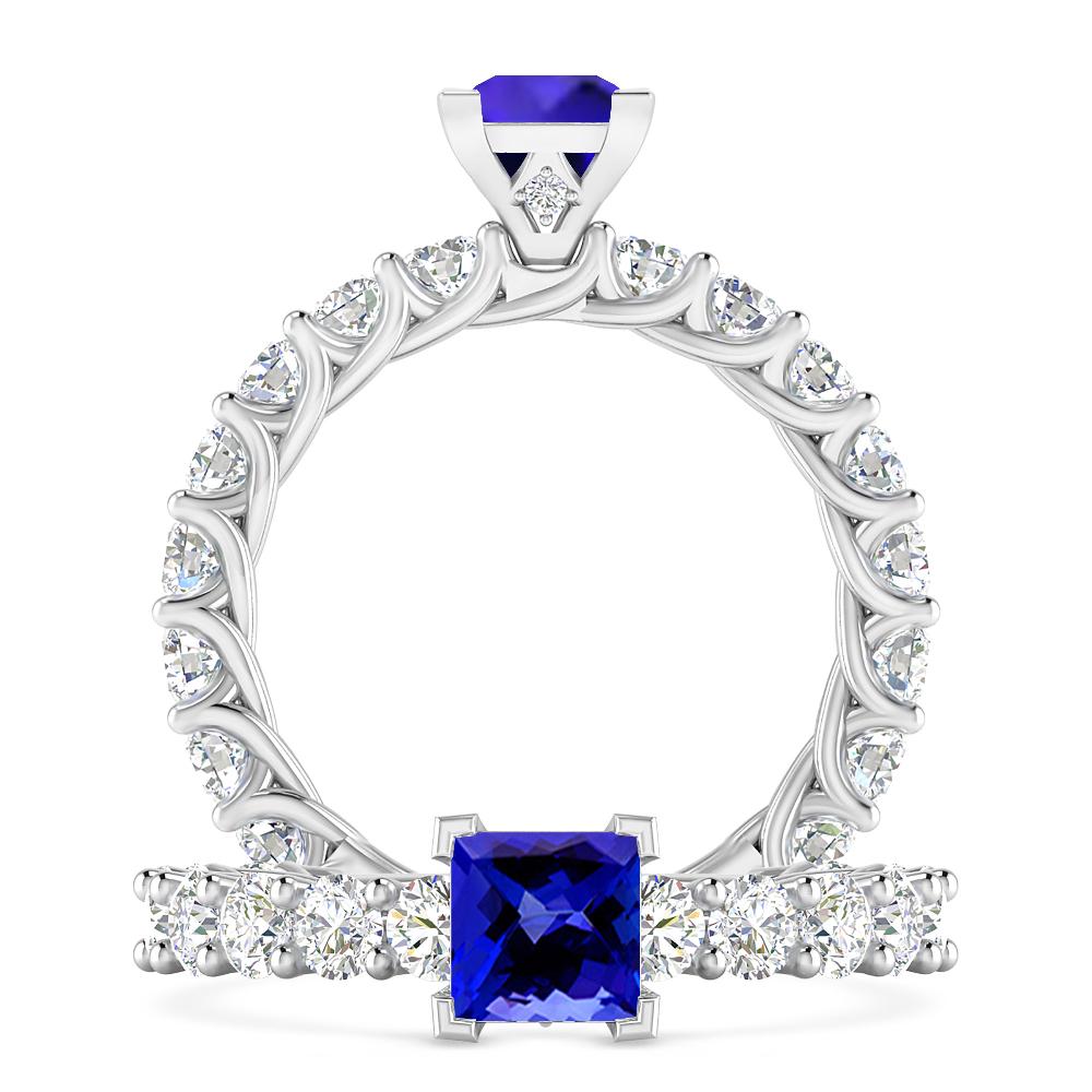 White Gold - Tanzanite