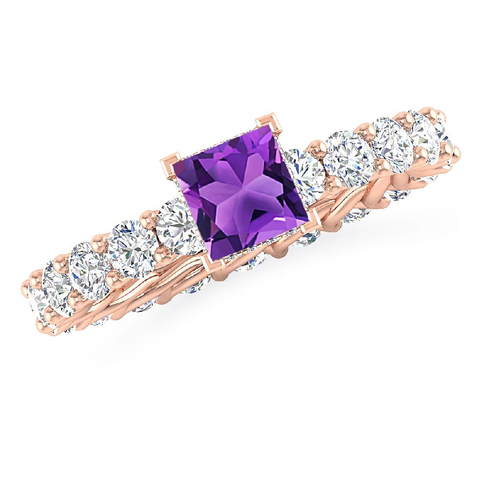 Rose Gold - Amethyst