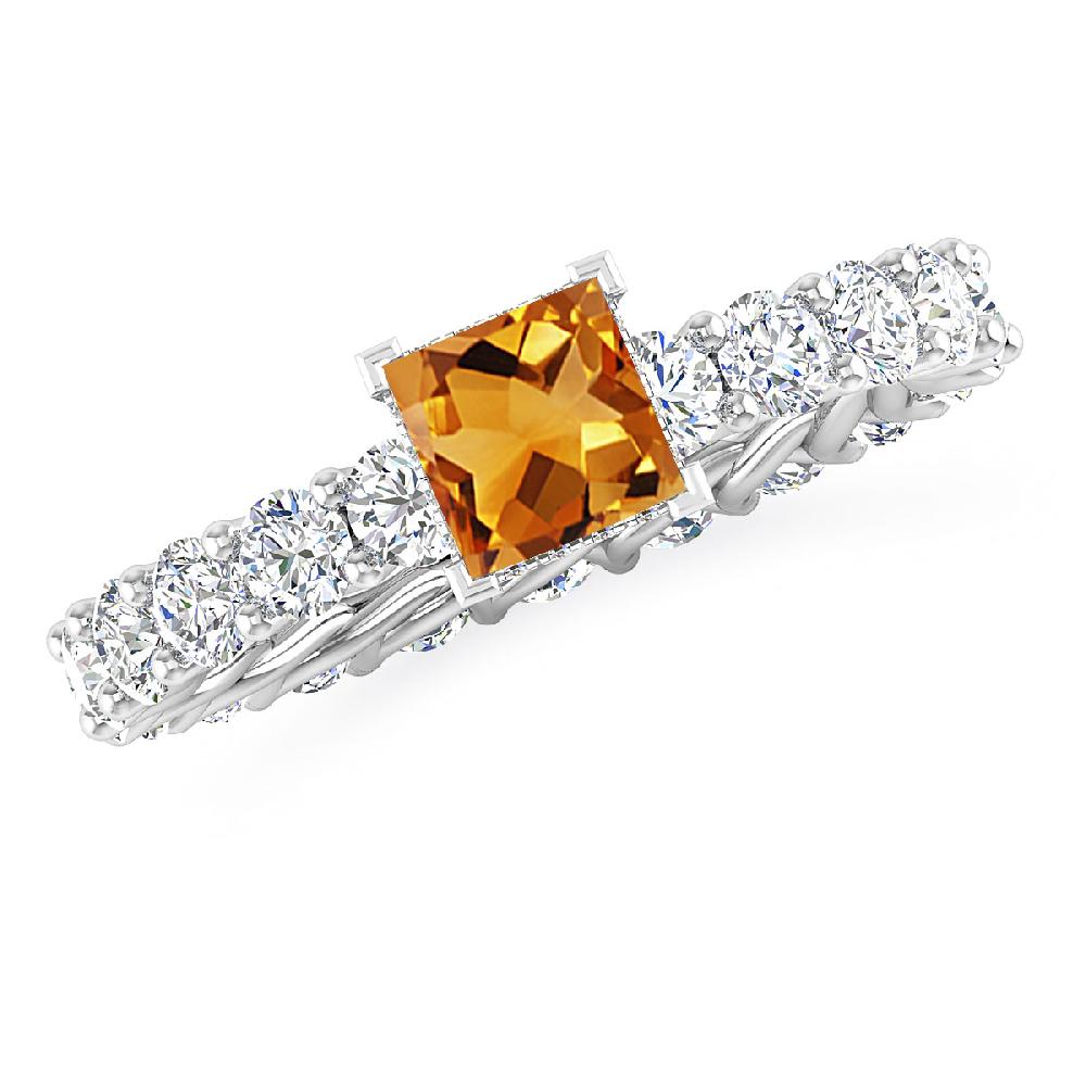 White Gold - Citrine