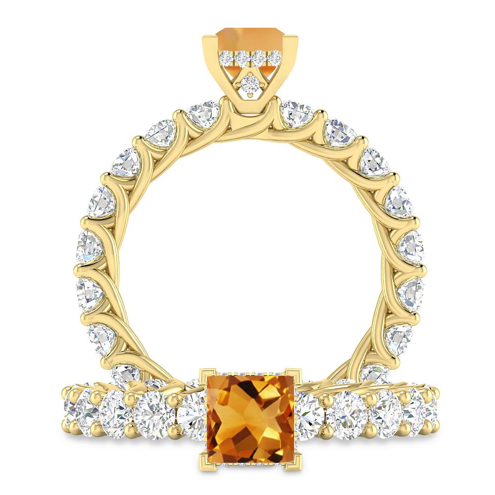 Yellow Gold - Citrine