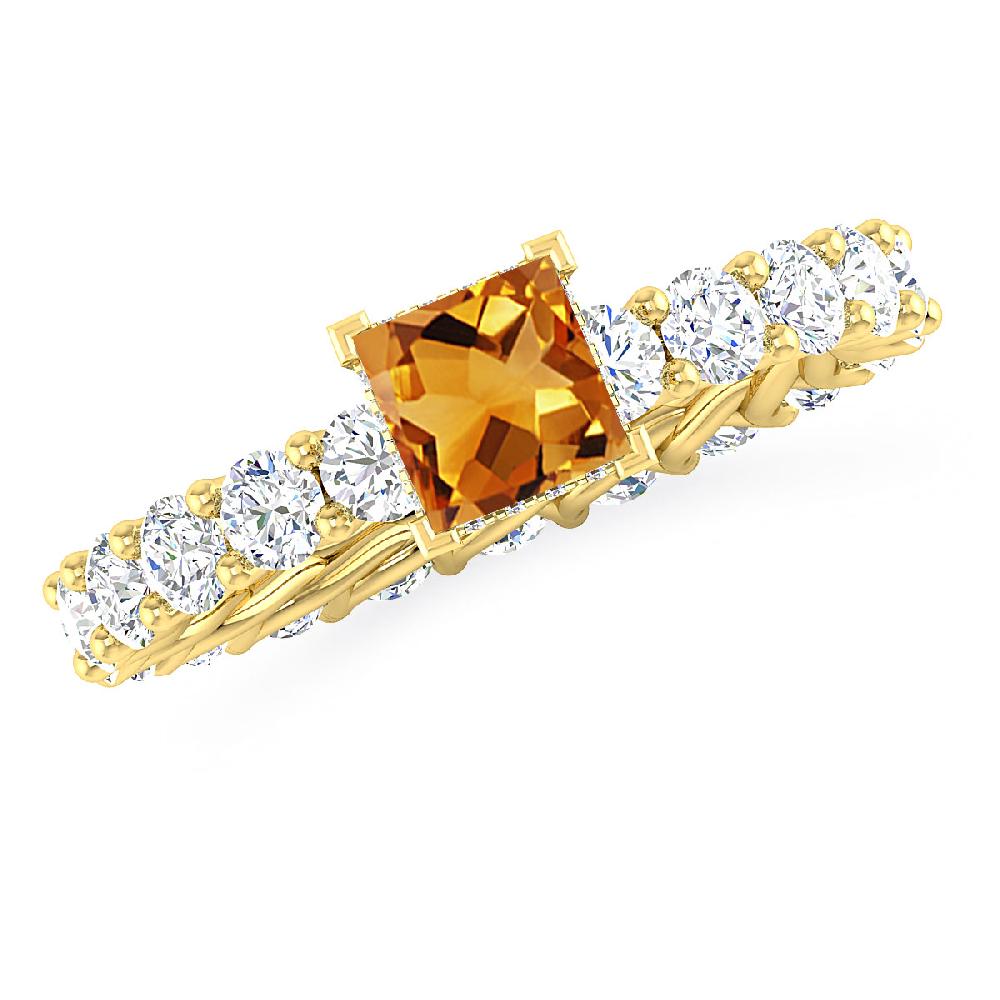 Yellow Gold - Citrine