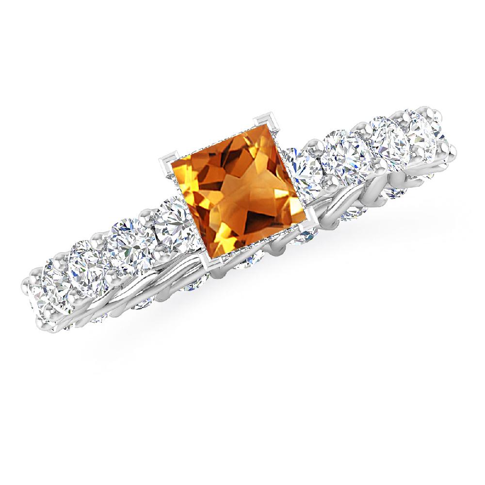 White Gold - Citrine