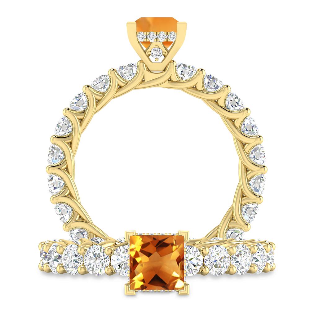 Yellow Gold - Citrine