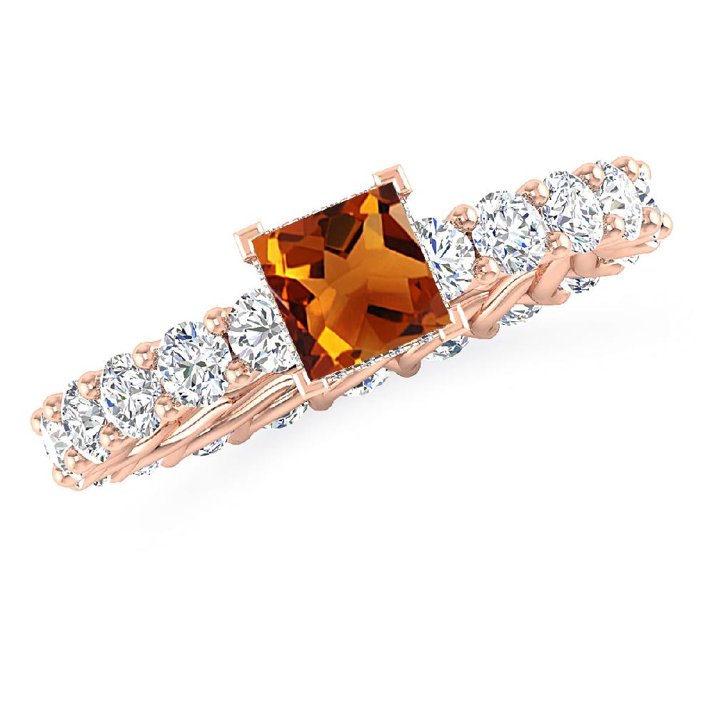 Rose Gold - Citrine