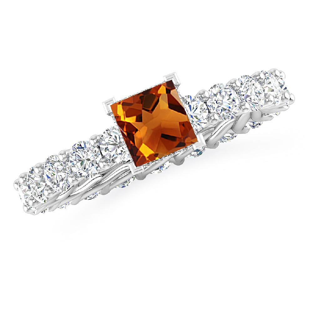 White Gold - Citrine