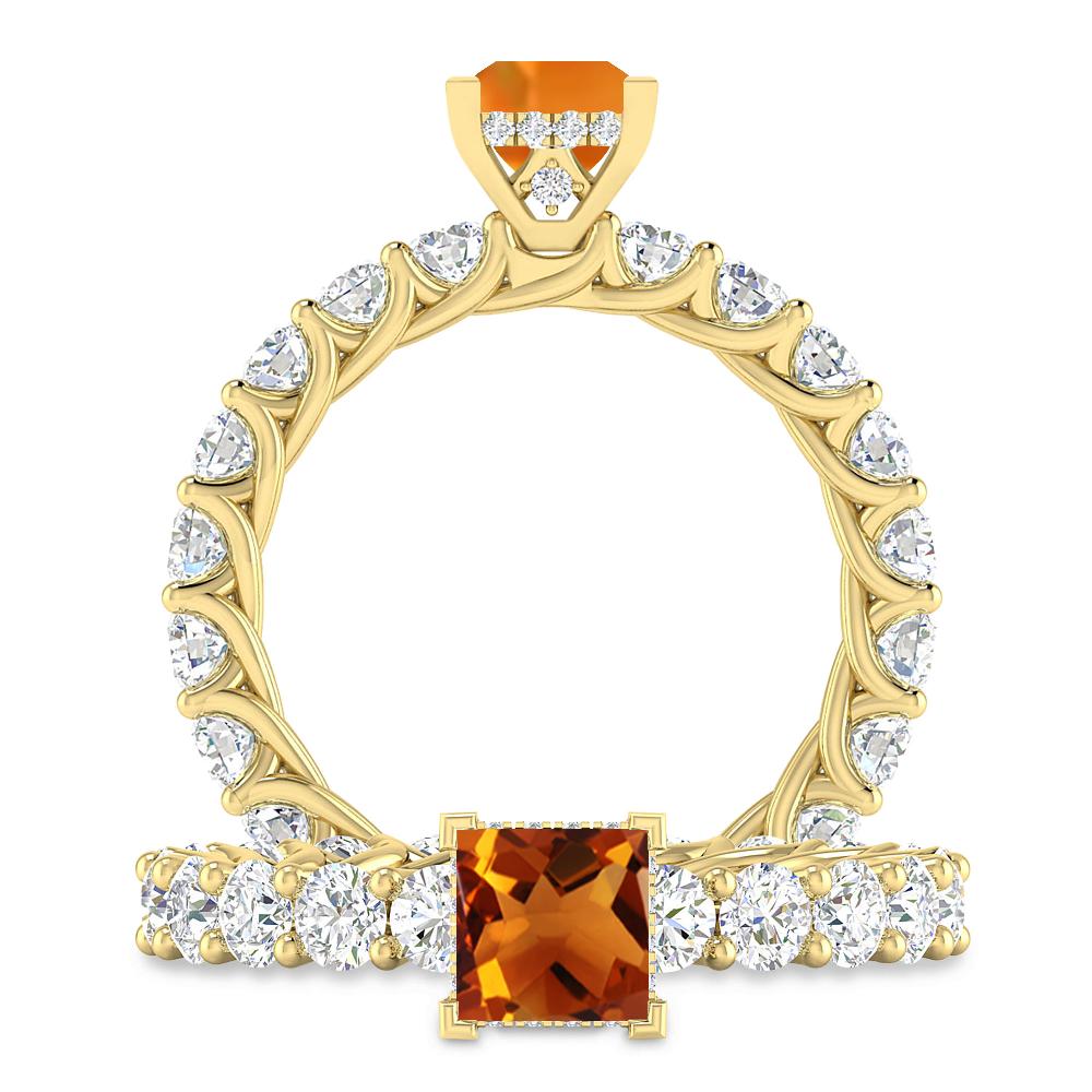 Yellow Gold - Citrine