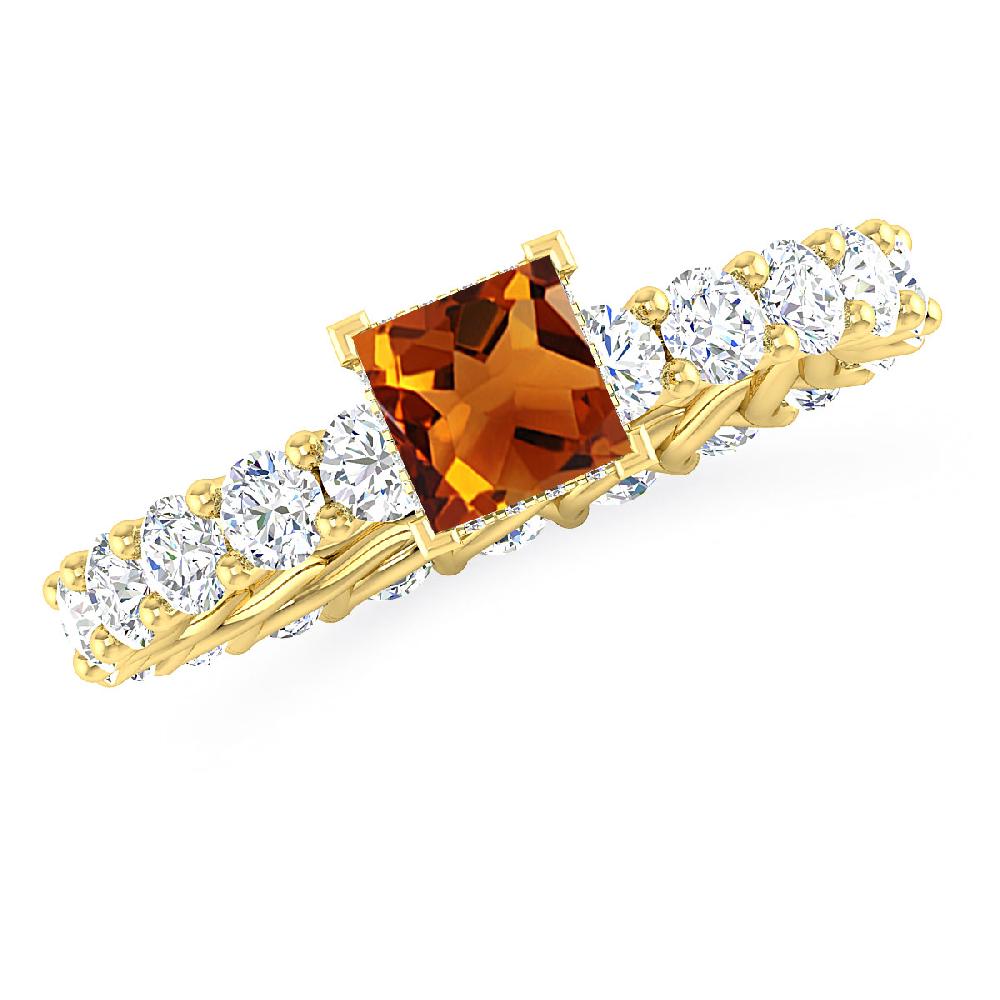 Yellow Gold - Citrine