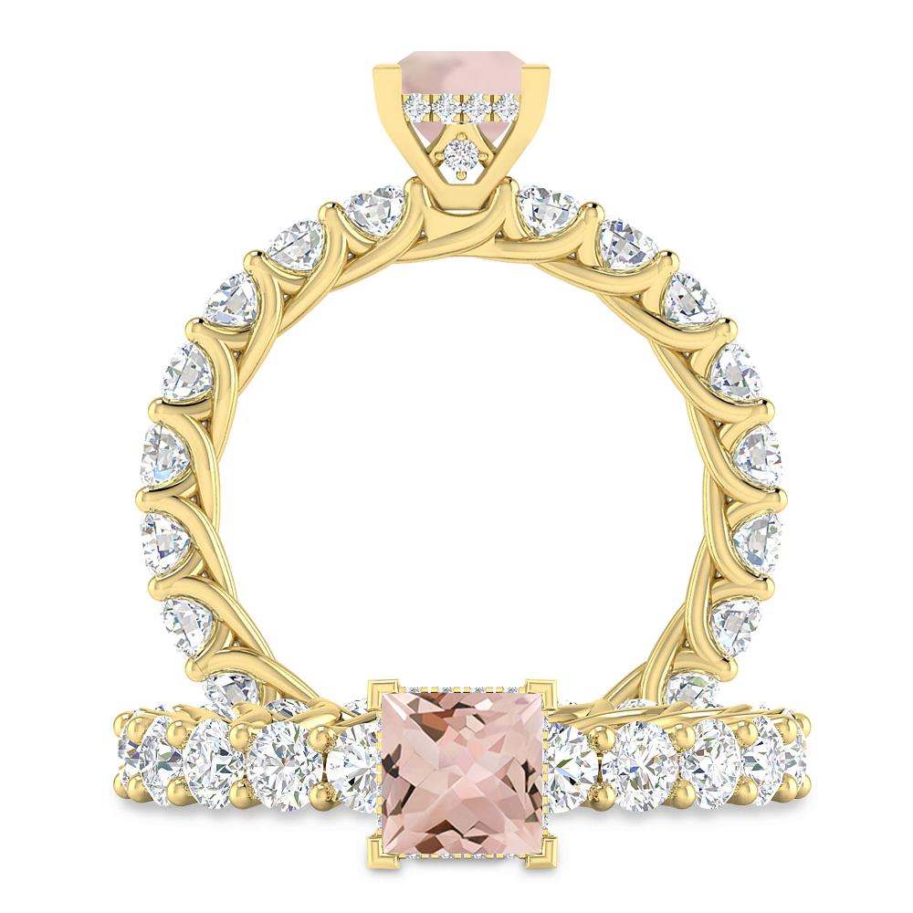 Yellow Gold - Morganite